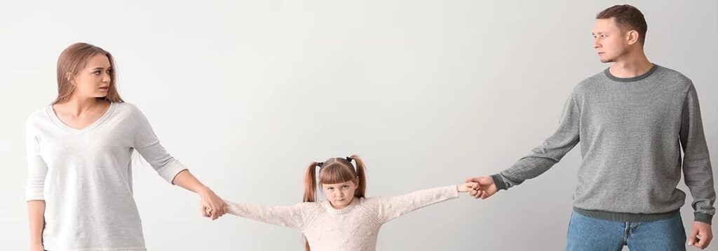 Family Holded by a child